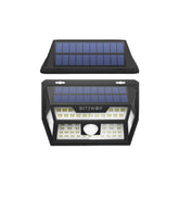 Solar Power 62 LED PIR Motion Sensor Wall Light Wide Angle Waterproof for Outdoor Garden Path Yard Security Lamp