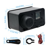 Waterproof Motorcycle Handlebar Mirror Holder
