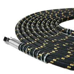7mm High Pressure Steam Pipe Hose Thermal Insulation Tube 15M Length for Pressure Washer Gutter Cleaner