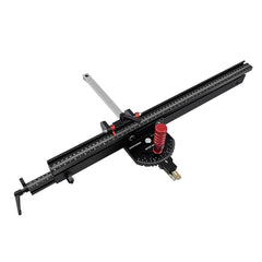 Aluminum Alloy Angle Miter Gauge for Table Saw, 0-60° Precision Settings, Extended Fence 640-1220mm, Durable Woodworking Tool