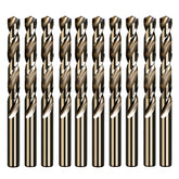 10Pcs 5.2/5.5/6.0/8.5mm M35 High Speed Steel Containing Cobalt Twist Drill Bit Tool for Metal Stainless Steel Drilling