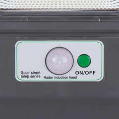80W Solar Street Light Motion+Light Sensor LED Outdoor Garden Wall Lamp for Park, Garden, Courtyard, Street, Walkway(No Pole)