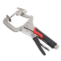 12" Versatile Woodworking Pliers - Adjustable C-Clamp, Durable Chrome Vanadium Steel, Comfortable Non-Slip Handle