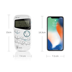 Versatile TENS Machine with 3 Modes, 6 Intensity Levels, Rechargeable Battery, and Steady Pulse Function for Pain Relief