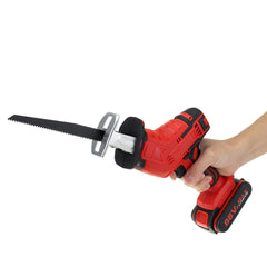 88VF Cordless Electric Reciprocating Saw Outdoor Portable Woodworking Tool One Hand Saw