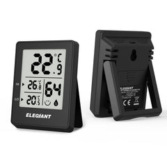 Digital Thermometer Hygrometer Home Electronic Indoor Outdoor Hygrometer Temperature Sensor Monitor Stand