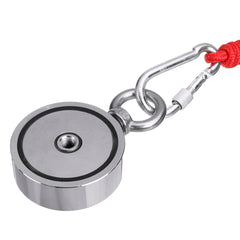 48/60/67/75mm Neodymium Recovery Magnet with 10M Rope Fishing Magnet Salvage Tool