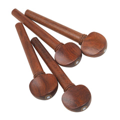 12PCS Mahogany Instrument String Tuning Pegs Udeqin Pegs with Fish Eyes for Udeqin Accessories