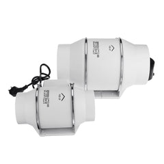 4/6/8 Inch Ventilation Inline Extractor Fan Window Wall Kitchen Toilet Exhaust Blower45W 75W 135W