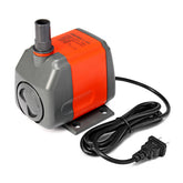 Submersible Pump Ultra Quiet Water Pump Fountain Pump for Fish Tank Aquarium