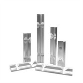 Durable Aluminum Alloy Vise Jaws with Magnetic Grip, V-Type Design, Dual Pack - 4"/5"/6"/8" Options Available