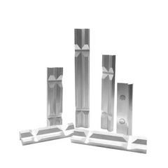 Durable Aluminum Alloy Vise Jaws with Magnetic Grip, V-Type Design, Dual Pack - 4"/5"/6"/8" Options Available
