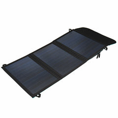 30W 18V Shingled Solar Panel Foldable Outdoor Waterproof Portable Superior Monocrystalline Solar Power Cell Battery Charger for Car Camping Phone