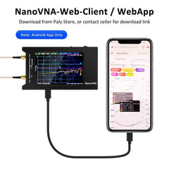 4" LCD 50KHz~1.5GHz VNA HF VHF UHF UV Vector Network Analyzer