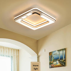32W Modern Ceiling Lamp Light Mount Square Fashion Living Room Super Bright