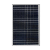 25W 18V Black/Silver 525*350*25mm Monocrystalline Silicon Solar Panel