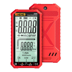 4.7 inch Large LCD Screen Automatic + Manual Intelligent True RMS Digital Multimeter Resistance Diode Capacitance Temperature Frequency Test