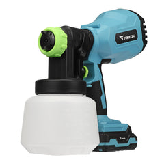 2200W 20V 1000ML Electric Spray Gun Household Sprayer Spray Paint With Li-ion Battery