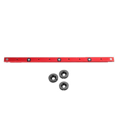 Aluminum Alloy Miter Bar for Table Saw, Adjustable 300mm/450mm/650mm/880mm, Universal Fit for T Slot Miter Track, Red