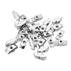 30pcs M4 Hammer Nut Aluminum Connector T Fastener Sliding Nut