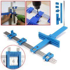 Drill Guide Sleeve Cabinet Hardware Jig Wood Drilling Dowelling Tool