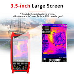GreenZech Fusion-15 Pro | 256x192 HD Thermal Imaging Multimeter | Professional 2-in-1 Diagnostic Workstation