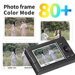 4K Digital Camera 2.83 Inch IPS Display Screen 28X Optical Zoom Portable Vlogging Camera for Beginner Photography HD Video Recording