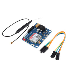 GPRS GSM Module SIM Wireless Module TTL Development Board Replace SIM900A with 2.4G IPX Antenna
