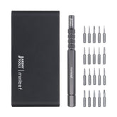 21 In 1 Slide Open Hand Precision Screwdriver Set Screw Driver Repair Tool W/ 20 Bits