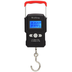 Portable 50Kg/10g LCD Digital Display Backlight Hanging Hook Scale Double Accuracy Fishing Travel Mini Electronic Weighing Express Scale