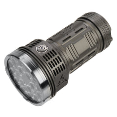 18x 21000LM 871M 190000CD Anduril UI Power Bank Flashlight High Performance LED Torch Super Bright Strong Spotlight