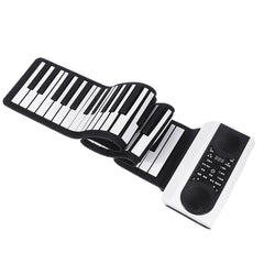 61/88 Key Hand Roll Up Electronic Keyboard Piano with APP-assisted Teaching Function