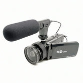 HD Digital Camera 16 Million Pixel Handheld DV Camcorder with Microphone Wide-angle Lens Video Camera