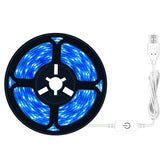 0.5/2/3M IP65 Waterproof LED Grow Light Strip Plant Growing Lamp Touch Control Ice Blue Light