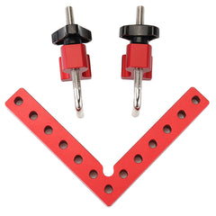 Woodworking Precision Clamping Square - L-Shaped Fixture for Panel Positioning & Right Angle Alignment Tool