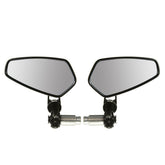 7/8inch 22mm Handlebar End Side Rear View Mirrors Motorcycle Universal Aluminum