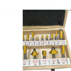 24PCS 8mm Shank DIY Woodworking Router Bits Set Milling Cutter for Wood Flush Straight Chamfer Trimming Engraving Tool