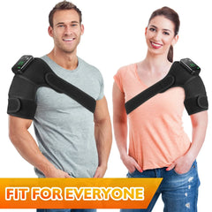 Electric Heating Shoulder Massager Pad with Vibration & Hot Compress for Knee, Elbow, & Shoulder Relief