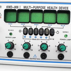 Multipurpose Electronic Acupuncture Machine - 6 Channels, Needle-Free Therapy for Pain Relief & Health Improvement