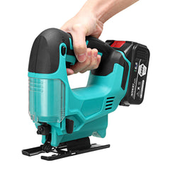 588VF Electric Jigsaw Cordless Portable Woodworking Cutting Jig Saw Power Tools