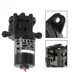 DC12V 0.6A Mini Plastic High Efficiency Low Pressure Self-priming Gear Water Pump Tool