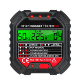 Outlet Tester with Voltage Display 90-250V Socket Tester for Electric Maintenance Office Sockets Power Strips Wall Sockets