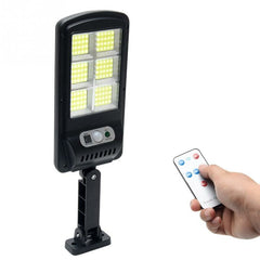 2Pcs 120 COB Flood Lamp LED Solar Street Light Outdoor Waterproof Motion Sensor Garden Light with Remote Control