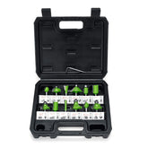 12pcs 1/4 Inch Shank Router Bits Set Carbide Woodworking Tools for Home Improvement and DIY