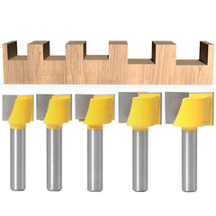 16-25mm Router Bit 8mm Shank Surface Planing Bottom Cleaning Wood Milling Router Bit for CNC