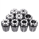 9Pcs ER25 Spring Collet Set with MT Collet Chuck Holder for CNC Milling Lathe Tool