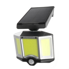 LED Solar PIR Motion Sensor Street Light Outdoor Garden Wall Security Flood