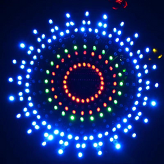 Colorful LED Ferris Wheel DIY Kit Electronic Component DIY Welding Production Kit Parts
