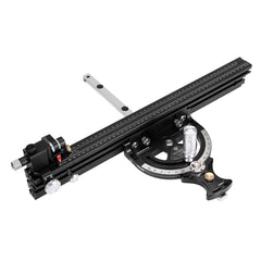 High Precision Miter Gauge with Adjustable Angle 0-70°, Extended 910mm Fence, Easy Read Scale, Aluminum Construction