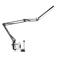 5X Folding Magnifier Table Clamp Soldering Third Hand Tool 3 Colors LED Illuminated Lamp Magnifying Glass